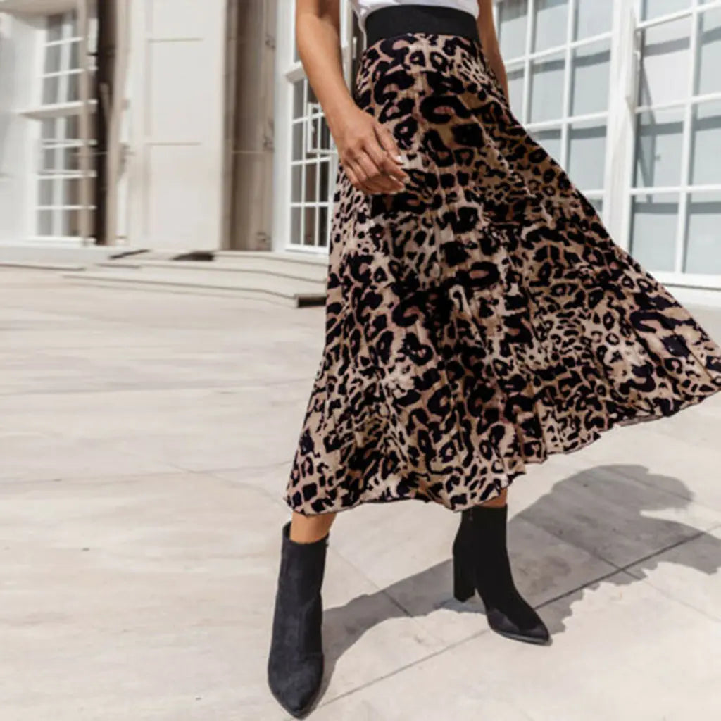 Skirt - Leopard Print