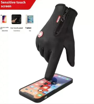 Winter Sports Gloves Men's Non-slip Thick Windproof