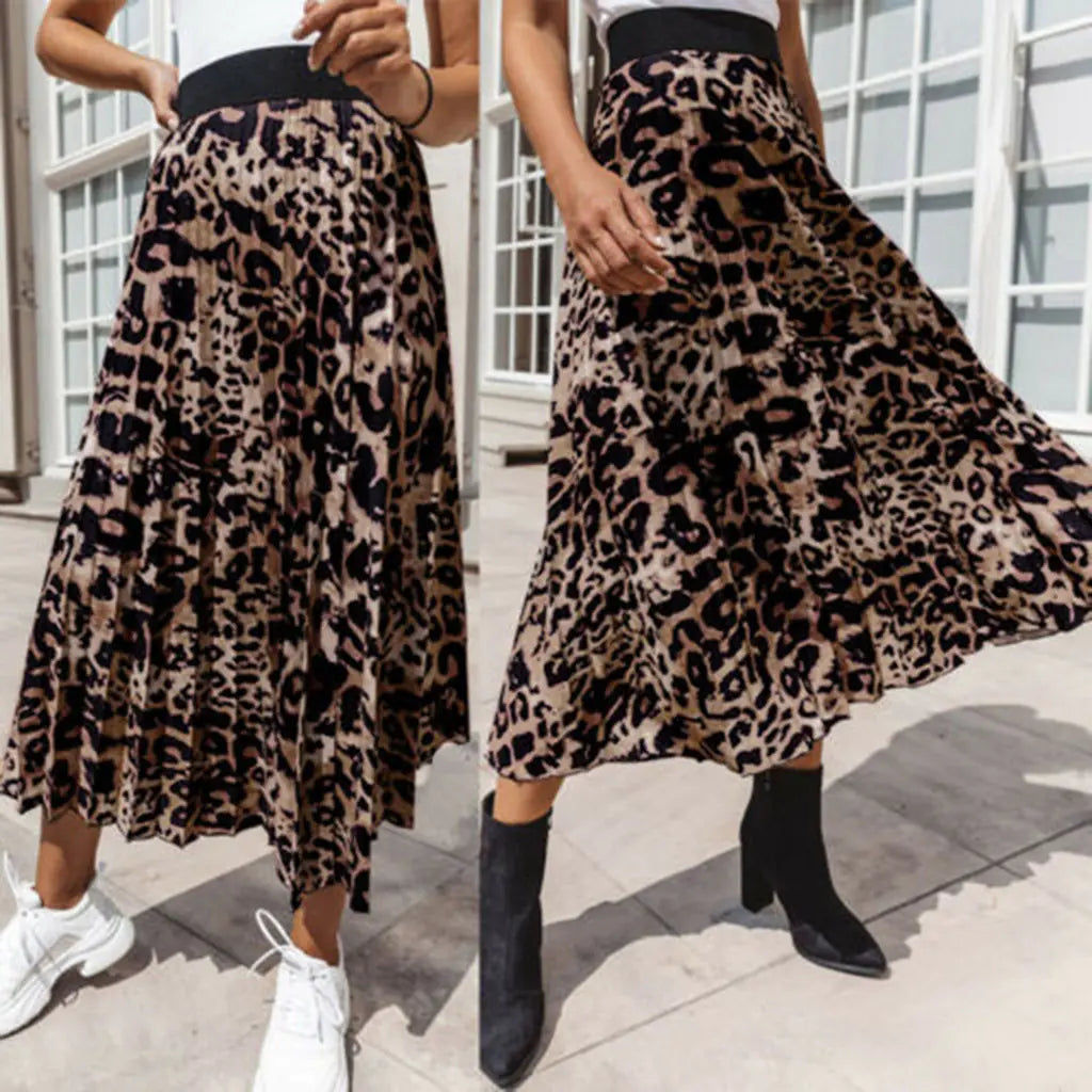 Skirt - Leopard Print